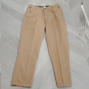 Carbon2Cobalt Men's A Cut Above Khaki Pants 100% Cotton 35